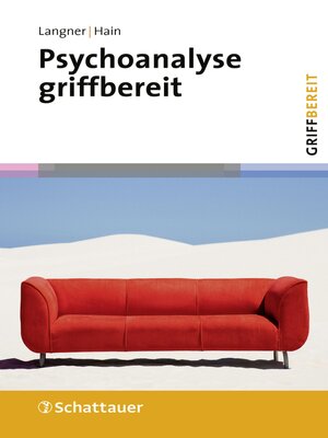 cover image of Psychoanalyse griffbereit